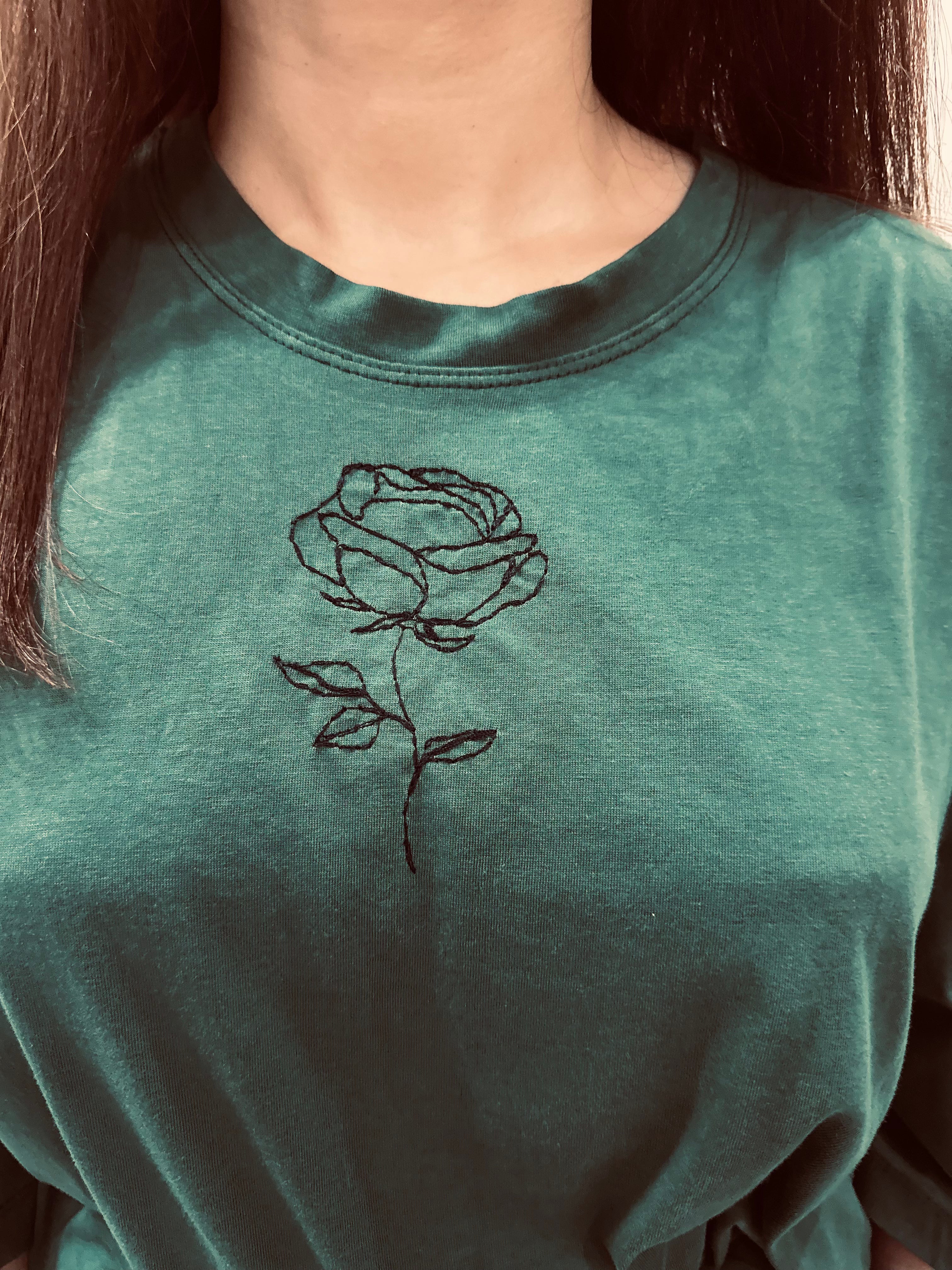 Solace Tee – Forest Green