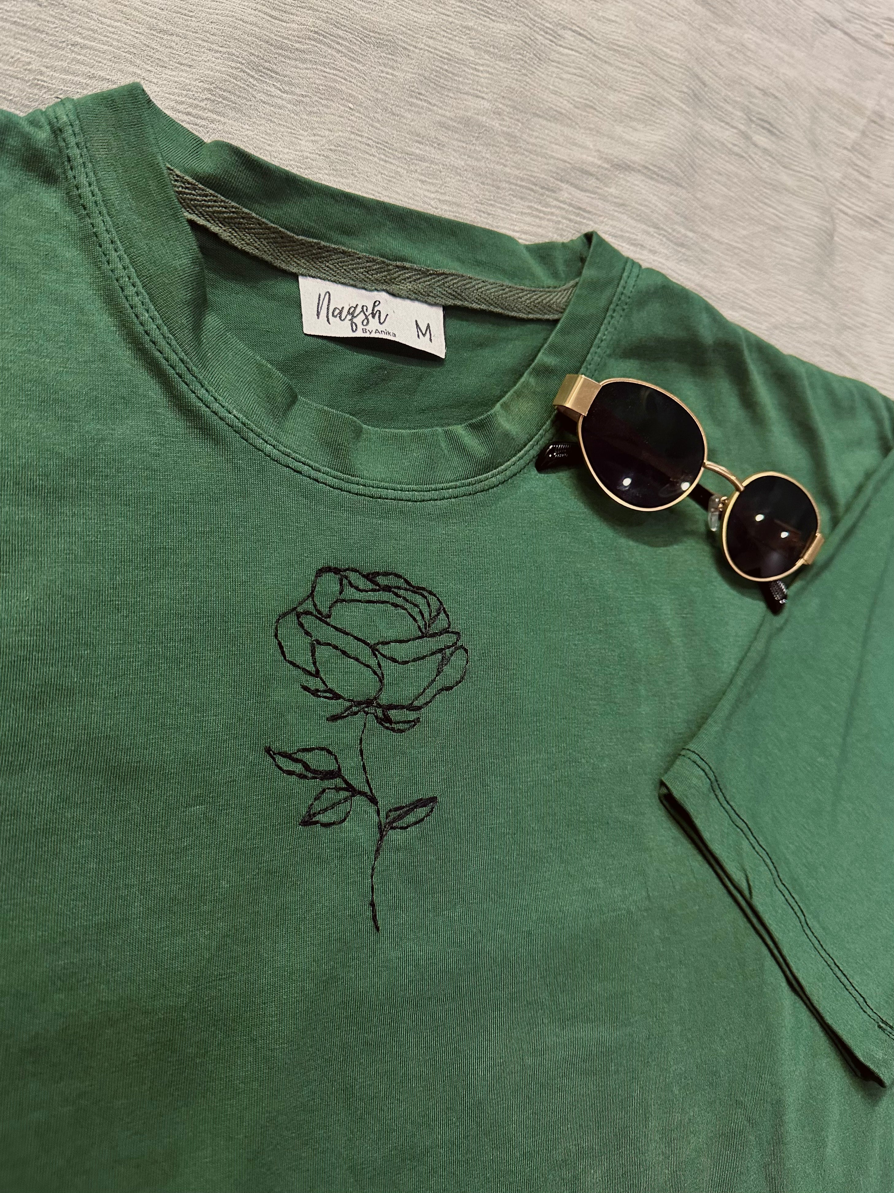 Solace Tee – Forest Green