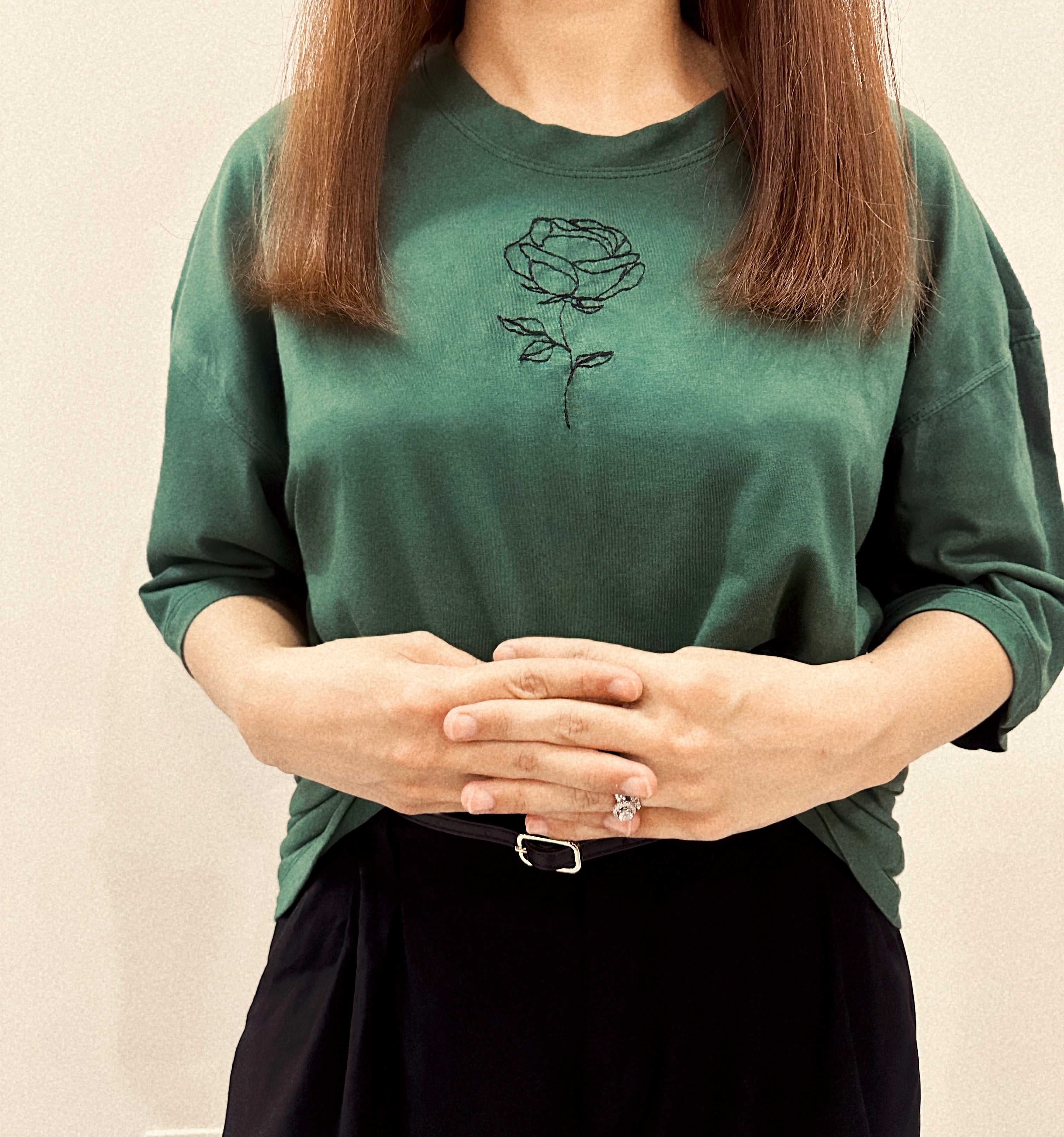 Solace Tee – Forest Green